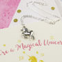 Magical Unicorn Necklace, thumbnail 3 of 5