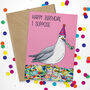 Sarcastic Seagull Birthday Card, thumbnail 1 of 2