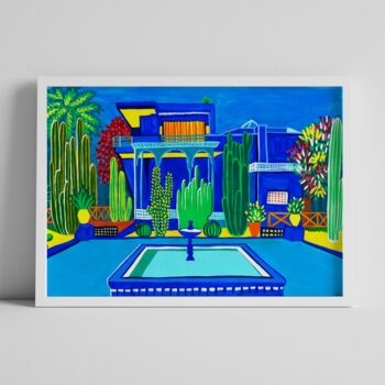 Jardin Majorelle Ysl Gardens Marrakesh Print, 2 of 3