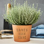 Personalised Plant Pot Gift For Him, thumbnail 5 of 7