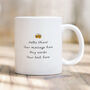 'Cheers To A Brilliant Best Man' Personalised Mug, thumbnail 2 of 3