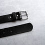 Handmade Personalised Special Date Men's Leather Belt, thumbnail 6 of 10