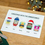 Personalised Condiments Christmas Chopping Board, thumbnail 1 of 5