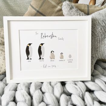 Family Penguin Print, 5 of 9