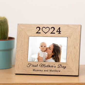First Mothers Day Wood Frame 6x4, 2 of 5