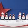 Personalised Penguin Freestanding Decoration, thumbnail 2 of 2