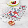 Personalised Woodland Fox Placemat Set, thumbnail 2 of 3
