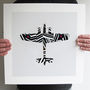 'Dazzle Bomber' Limited Edition Print, thumbnail 5 of 6