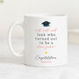 'Look Who Turned Out To Be Clever' Personalised Mug, thumbnail 1 of 3