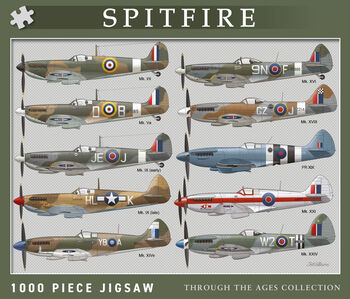 1000 Piece Iconic Spitfires Puzzle, 4 of 4