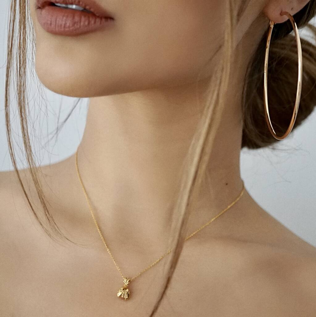 Lady Bird 18k Gold Plated Necklace By 