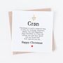 Gran Or Granny Christmas Card, thumbnail 1 of 2
