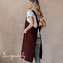 Cotton Crossover Pinafore Apron With Pockets, thumbnail 9 of 12