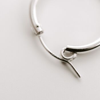 Quinn | Freshwater Baroque Pearl Hoop Earrings In Sterling Silver Or 14k Gold Fill, 12 of 12