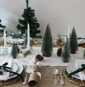 Winter Wonderland Festive Christmas Tablescape, 7 of 11