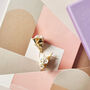 Keshi Pearl Cluster Stud Earrings In A Gift Box, thumbnail 3 of 11