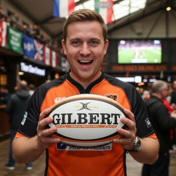 Personalised Gilbert 2026 Six Nations Rugby Ball, 7 of 9