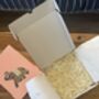 Elephant Print Stationery Gift Set, Keepsake Box, thumbnail 9 of 9