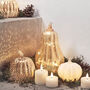 Gold Squash Light Up Pumpkin Decoration, thumbnail 3 of 5