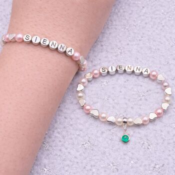 Personalised Birthstone Bracelet Gift Keepsake, 3 of 12