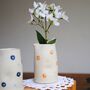 Handmade Vase With Dimples And Dots, thumbnail 1 of 6