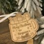 Personalised Family Friends Christmas Hot Chocolate Wooden Hanging Decoration By A Special Gift For You, thumbnail 1 of 2