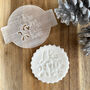 Personalised Christmas Embosser D4 Mistletoe Icing Print, thumbnail 1 of 3