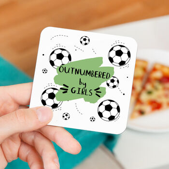Choose Your Message Football Coaster, 3 of 5