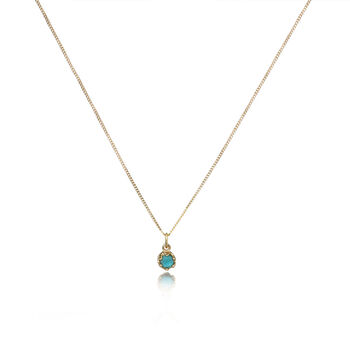 Celestial Tiara Charm With Turquoise Silver And Gold, 2 of 4