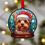 Yorkshire Terrier Dog Tree Decoration, thumbnail 2 of 2