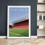 Liverpool Fc Anfield Main Stand Poster, thumbnail 1 of 7