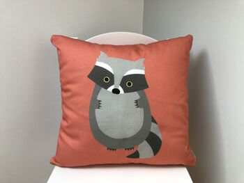 Raccoon Cushion Cover, 2 of 3