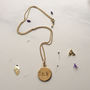 Double Initial Necklace In Silver And Gold, thumbnail 3 of 7