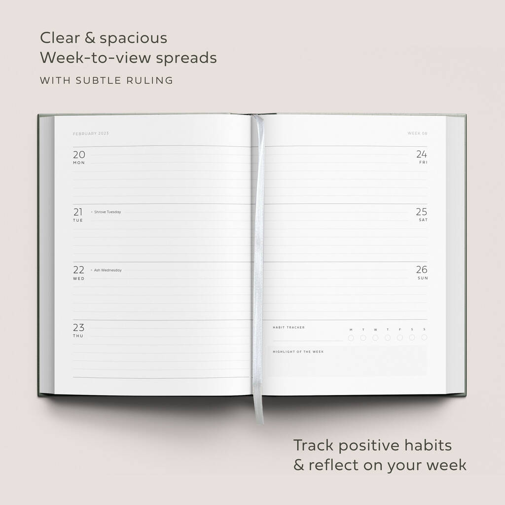 Personalised Planner And Notebook Stationery Gift Set By AIM Studio Co