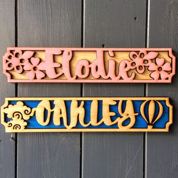Personalised Name Plaque, 2 of 9