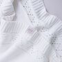 Personalised White London Design Baby Blanket, thumbnail 3 of 6
