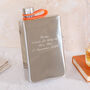 Personalised 8oz Hip Flask, thumbnail 2 of 3