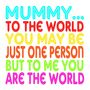 Mum To Me You Are The World Card, thumbnail 5 of 5