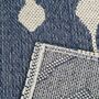 Navy And White Berber Rug The Anna, thumbnail 5 of 5