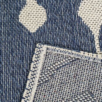Navy And White Berber Rug The Anna, 5 of 5