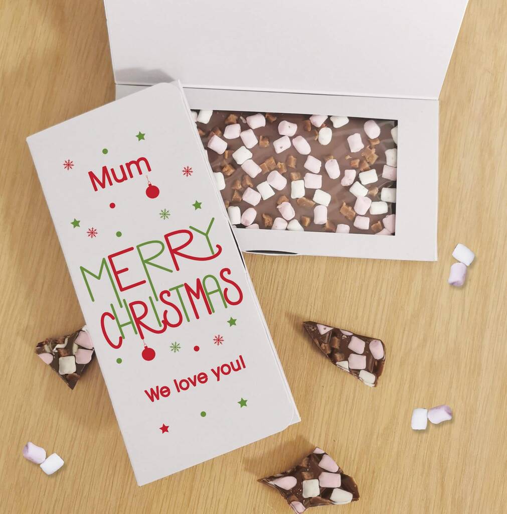 Chocolate Christmas Card 
