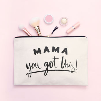 'Mama, You Got This!' Canvas Pouch, 4 of 5