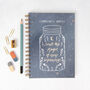 Trust The Magic Of New Beginnings Personalised Notebook, thumbnail 2 of 3
