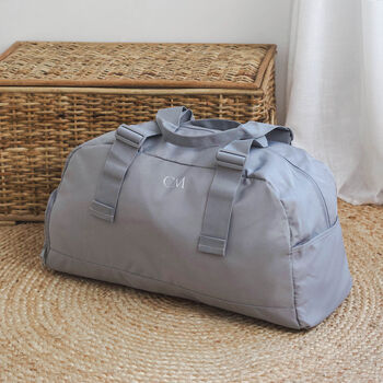 Personalised Bag With Initials Weekender Holdall, 2 of 7