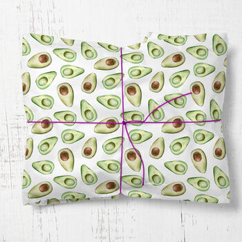 Avocado Wrapping Paper Roll Or Folded, 2 of 3