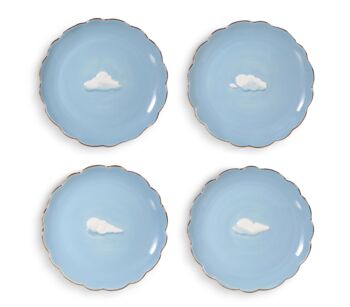 Cloud China Plate Set Of Four, 5 of 5