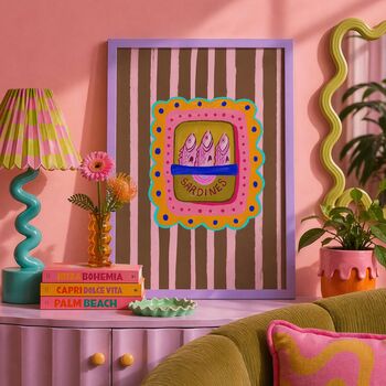 Cool Sardines Print, 2 of 2