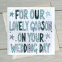 Personalised Goddaughter/ Godson Wedding Book Card, thumbnail 2 of 8