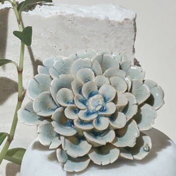 Porcelain Decorative Coral Flowers, 3 of 5