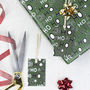 Christmas Wrapping Paper 'Ho, Ho, Ho' Xmas Gift Wrap, thumbnail 1 of 4